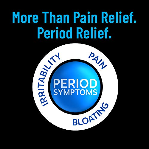 Pamprin Multi-Symptom Formula, with Acetaminophen, Menstrual Period Symptoms Relief including Cramps