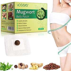 Mugwort Stickers, 40PCs Mugwort Navel Stickers - Parches para Bajar de Peso Rapido
