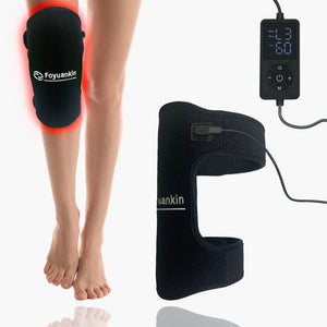 Foyuankin 660nm Red Light Therapy Pad for Joints, 850nm Infrared Light Benefits for Joint