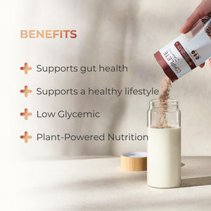 Complete by JuicePlus+ Dutch Chocolate Shakes - Plant-Based Nutrition - Whole Food Based Shake Powder with Protein, Fiber & Prebiotics - 30 Servings (2 Pouches, 15 Servings Each) Juice Plus+Buy Supplements Australia
