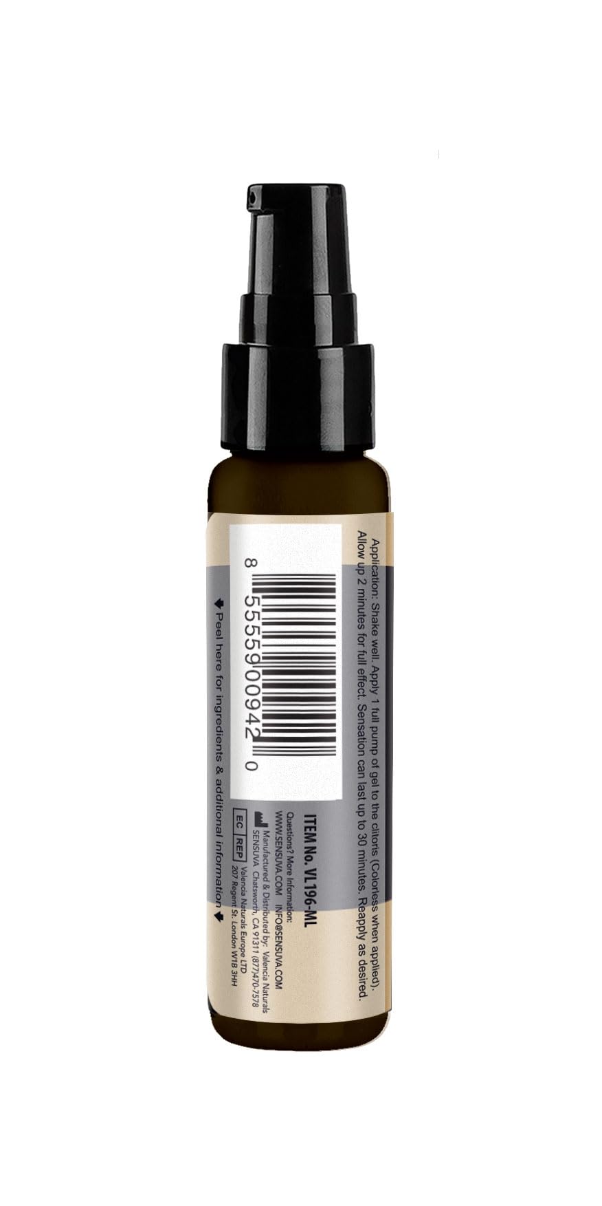 Sensuva On Arousal Gel Stimulating for Her, Cake Flavor, Female Stimulating, Sex Pleasure,Sensual Experience Booster, Enhancers, Excite Gel for Her