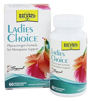 Natural Balance Ladies Choice Menopause Support | Hormone Balance Formula with PhytoEstrogens