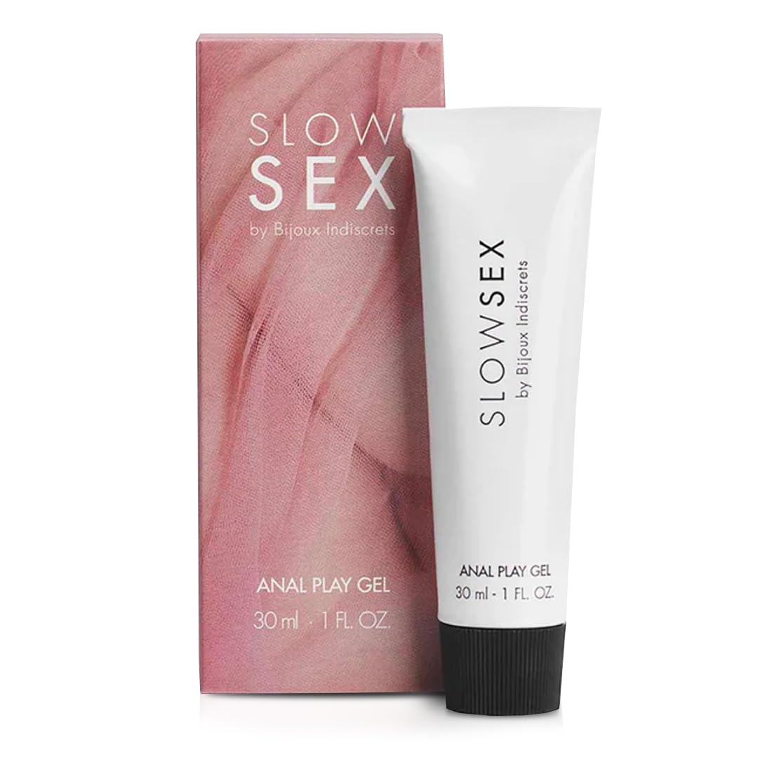 Bijoux Indiscrets Anal Play Gel - Soothing Prep Gel for Comfortable Anal Exploration - Aloe Vera, Chamomile & Arnica - Coconut Aroma - Toy-Compatible - 30ml