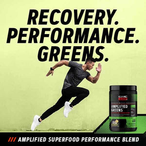 GNC AMP Amplified Greens Superfoods Performance Blend - Vegan Athlete Superfood Drink - Blueberry Pomegranate - 9.9 Oz (30 Servings) GNCBuy Supplements Australia
