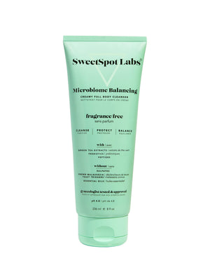 SweetSpot Labs Microbiome Balancing Feminine Wash, Clean, Gynecologist Tested & Approved