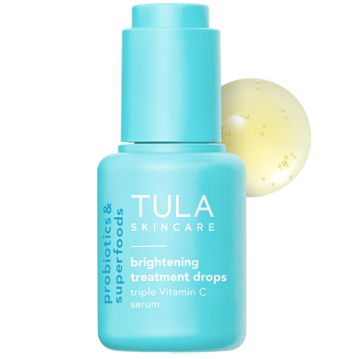 supplement products​TULA Skin Care Brightening Treatment Drops - Vitamin C Serum, Brightens the Look of Dull Skin & Dark Spots, 1 fl oz. - JerryCherryUSA