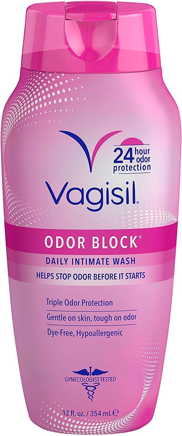 Vagisil Odor Block Daily Intimate Vaginal Wash 12 oz (Pack of 2)