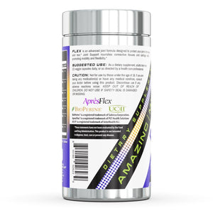 Amazing Muscle Flex Advanced Formula Supplement | Contains: Turmeric Extract, BioPerine, White Willow & More | Vegetarian Capsules | Non-GMO | Gluten-Free | Made in USA (1 Pack | 60 Count) Amazing MuscleBuy Supplements Australia