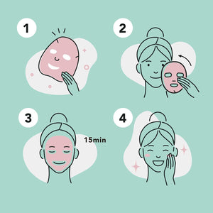 supplement products​Celavi Essence Facial Sheet Face Mask Variety Set Classic Authentic Korean Moisturizing Skincare (12-Packs) - JerryCherryUSA