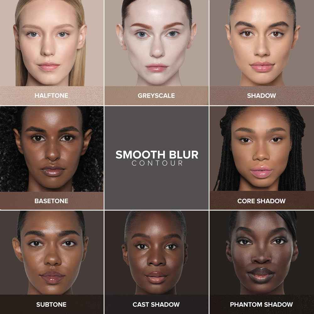 Anastasia Beverly Hills Smooth Blur Contour Stick - High-Pigment Weightless Cream Bronzer Stick for Seamless Contouring & Instant Definition - Subtone