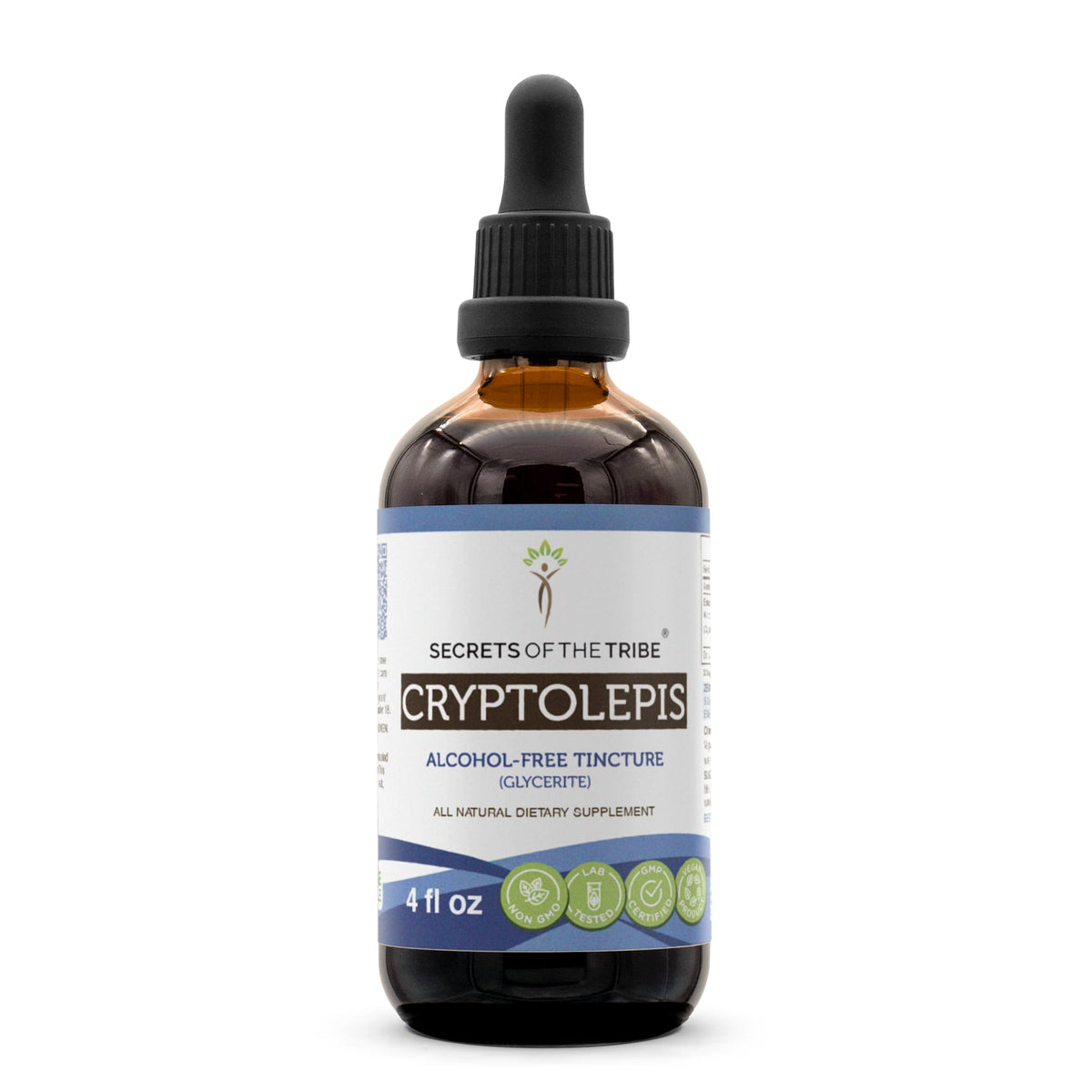 Secrets of the Tribe Cryptolepis Tincture Alcohol-Free Extract, High-Potency Herbal Drops
