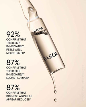 BABOR Hydra Plus Ampoule Concentrate, Moisturizing Skincare Capsule, Hyaluronic Acid Serum, Deeply Nourish to Plump and Smooth Skin,