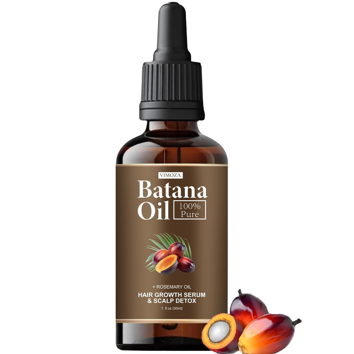 VIMOZA Batana Oil for Hair,Hair Oil with Rosemary for Hair Growth - 100% Organic Batana Oil (1pcs)