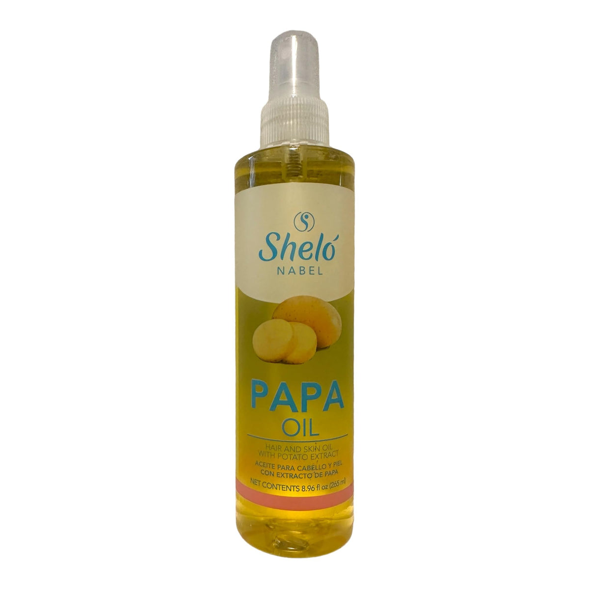 Sheló NABEL Papa Oil - Hair and Skin Oil With Potato Extract 8.96 fl oz