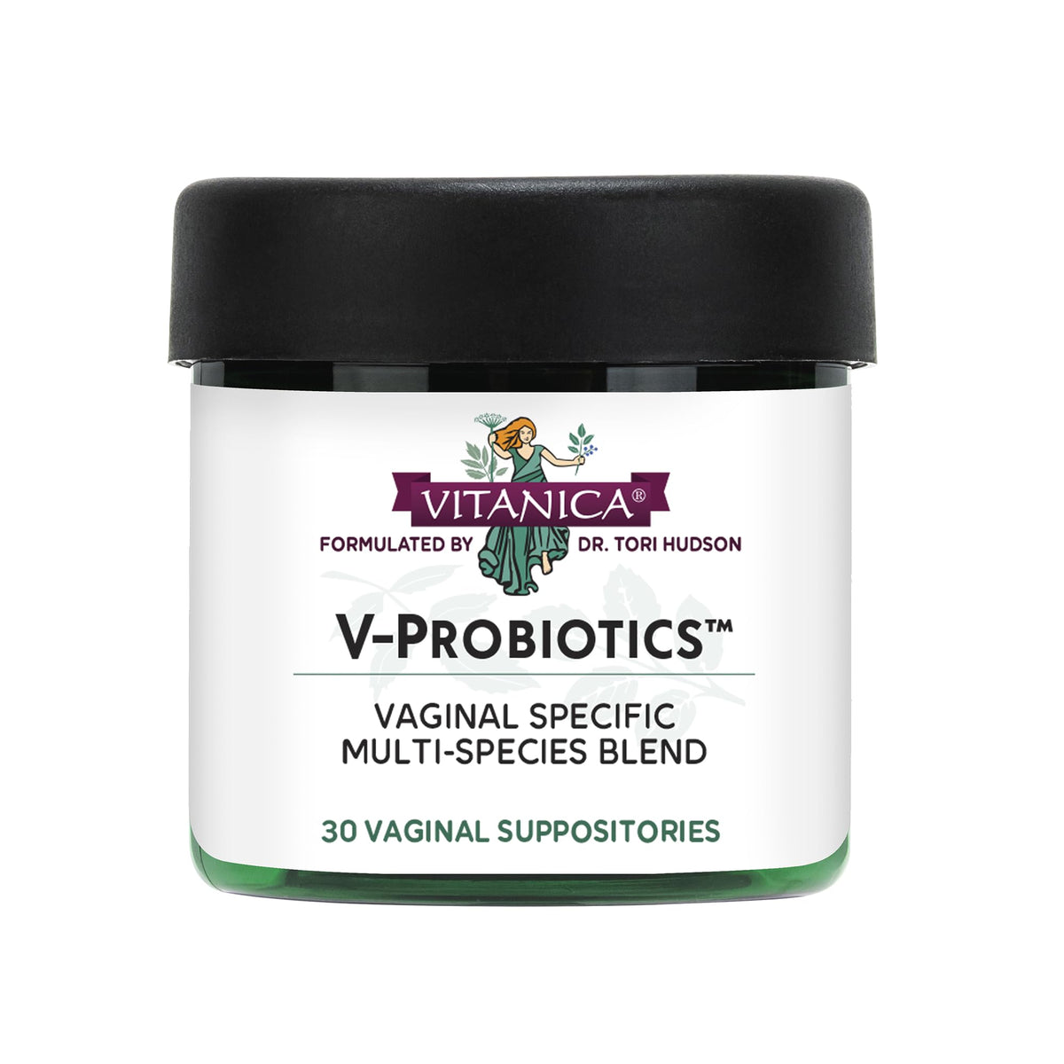 Vitanica V-Probiotics - Vaginal Probiotics for Women - Vaginal Suppositories
