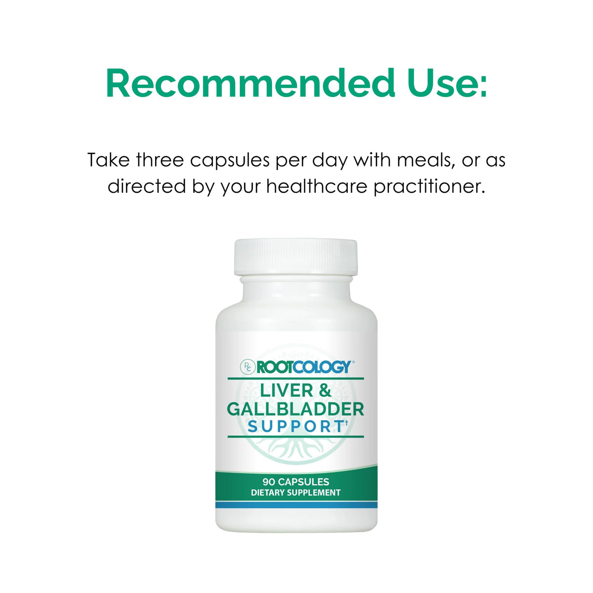 supplement products​Rootcology by Dr. Izabella Wentz | Liver & Gallbladder Support with Milk Thistle, Artichoke Leaf & Beet | 90 Capsules - JerryCherryUSA
