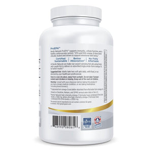 Nordic Naturals ProEPA, Lemon - 180 Soft Gels - 1210 mg Omega-3 - High-Intensity EPA Formula for Healthy Mood, Heart Health & Cellular Function - Non-GMO - 90 Servings Nordic NaturalsBuy Supplements Australia