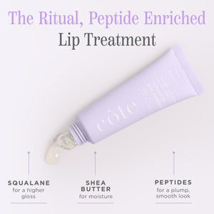 Cote Beauty’s The Ritual Lip Moisturizer for Women with Peptides, Shea Butter & Cocoa Butter for Soft & Supple Lips, Softens, and Soothes, Vegan & Cruelty-Free, 0.33 Fl Oz Cote ShopBuy Supplements Australia