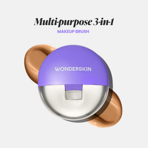 supplement products​Wonderskin Dial-It-Up Brush – Adjustable 3-in-1 Makeup Brush for Foundation, Powder & Creams – Sheer to Full Coverage – Ergonomic Precision Design - JerryCherryUSA