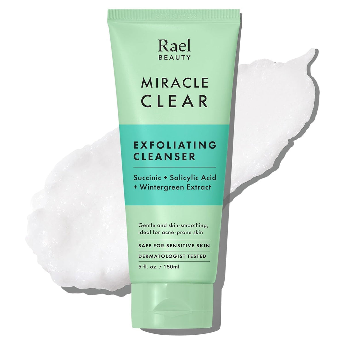 Rael - Makeup Remover, Daily Face Wash, Gentle Deep Pore Cleansing Korean Skin Care for Oily
