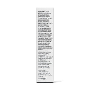 goop Beauty Clean Lip Balm | Dry Lips Treatment | Coconut Oil, Pomegranate Extract, & Shea Butter | Petroleum Free | 0.16 oz goopBuy Supplements Australia