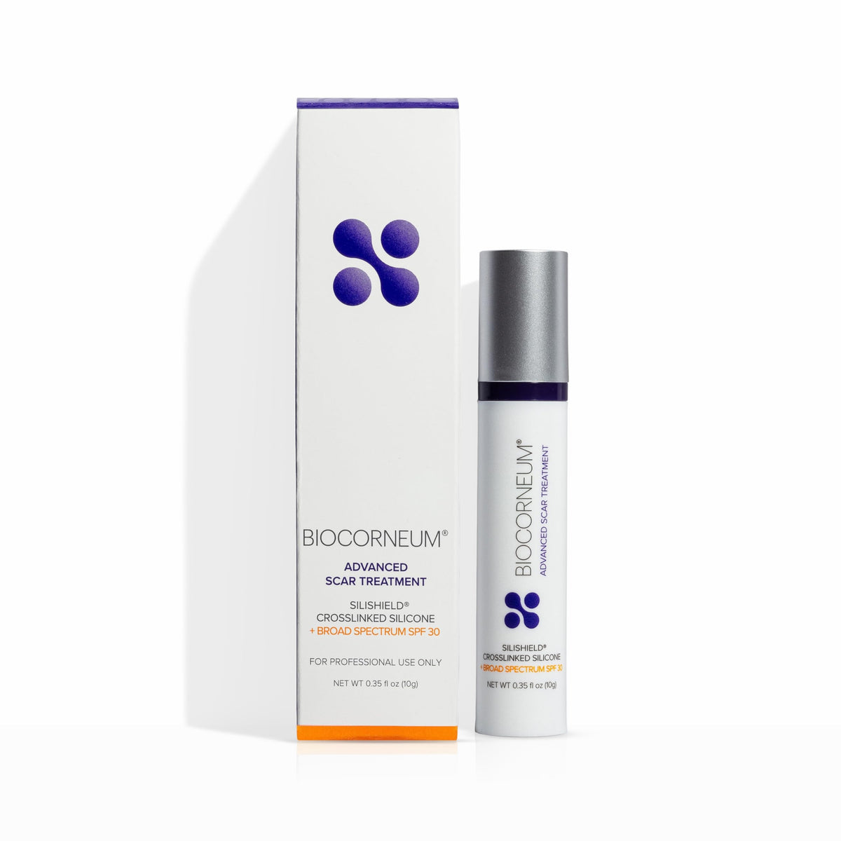 Biocorneum Advanced Scar Treatment with Silishield & SPF 30 10g - Medical Grade Silicone Gel to Support Healing of Surgical Scars and Marks