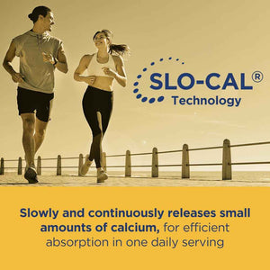 Citracal Slow Release- Calcium 1200 mg with Vitamin D3, Magnesium, Calcium Supplement, Bone Health Support, Take Once Daily Caplet, 185 Count