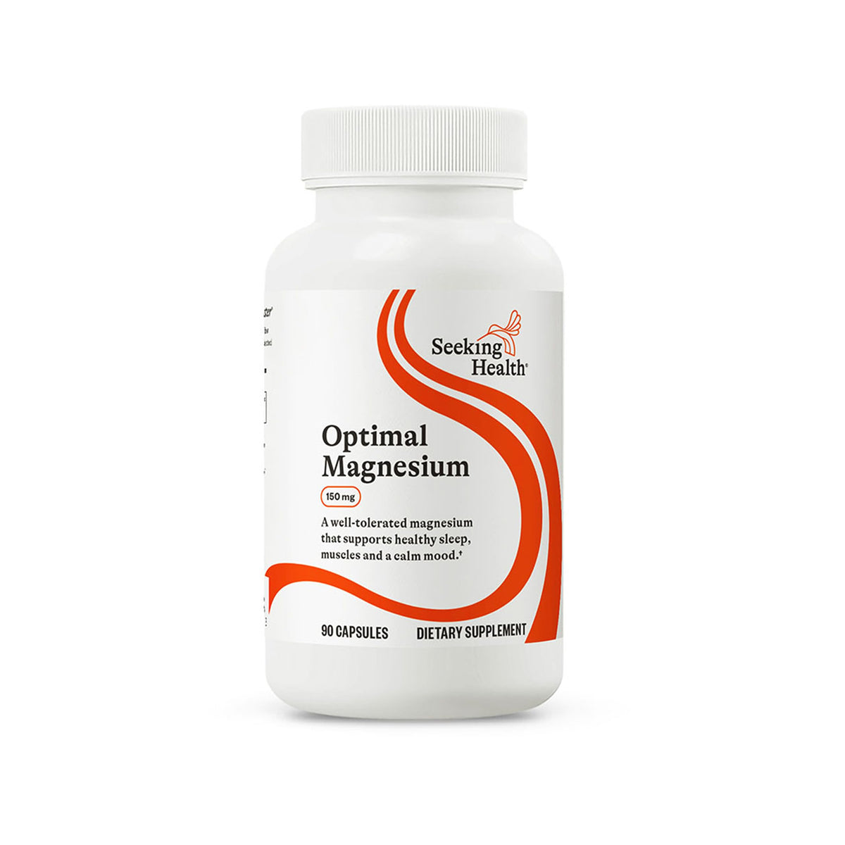 Seeking Health Optimal Magnesium - Mineral Supplement Aids Optimal Magnesium Absorption - Bioavailable Forms of Magnesium for Energy