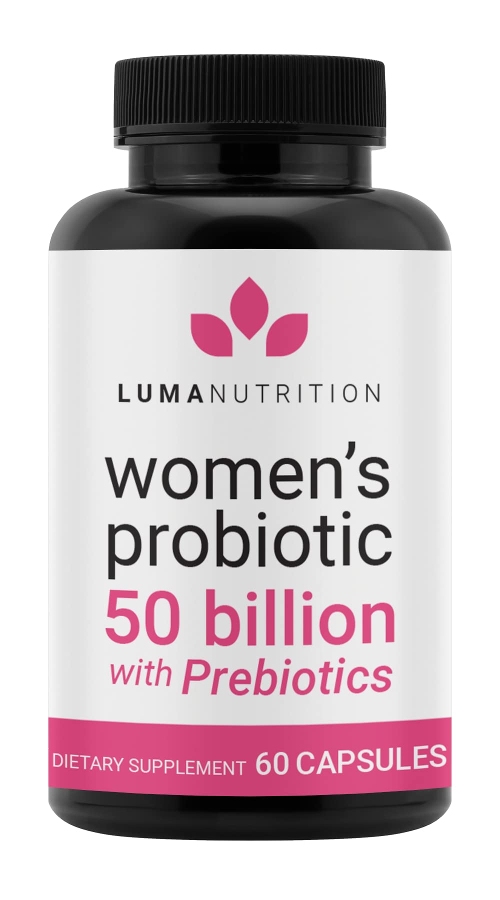 Luma Nutrition Probiotics for Women with Prebiotics - 50 Billion CFU - Formulated for Digestive