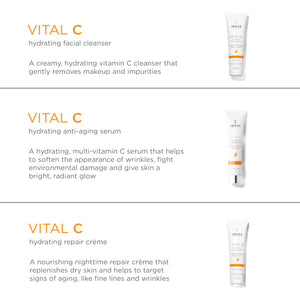 supplement products​IMAGE Skincare, VITAL HYDRATION 3-Step Vitamin C Routine, Made with Hyaluronic Acid for Anti-Aging, Dry, Dull Skin, 3 Piece Skin Care Set - JerryCherryUSA