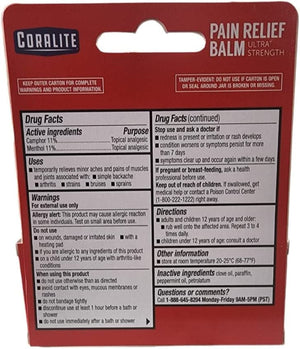 [3-Pack] Coralite Ultra Strength Pain Relief Balm by Coralite CoraliteBuy Supplements Australia
