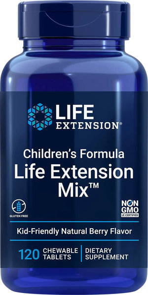 Life Extension Children's Formula Mix™, multivitamin for Kids, 18 Essential Vitamins and Minerals Life Extension