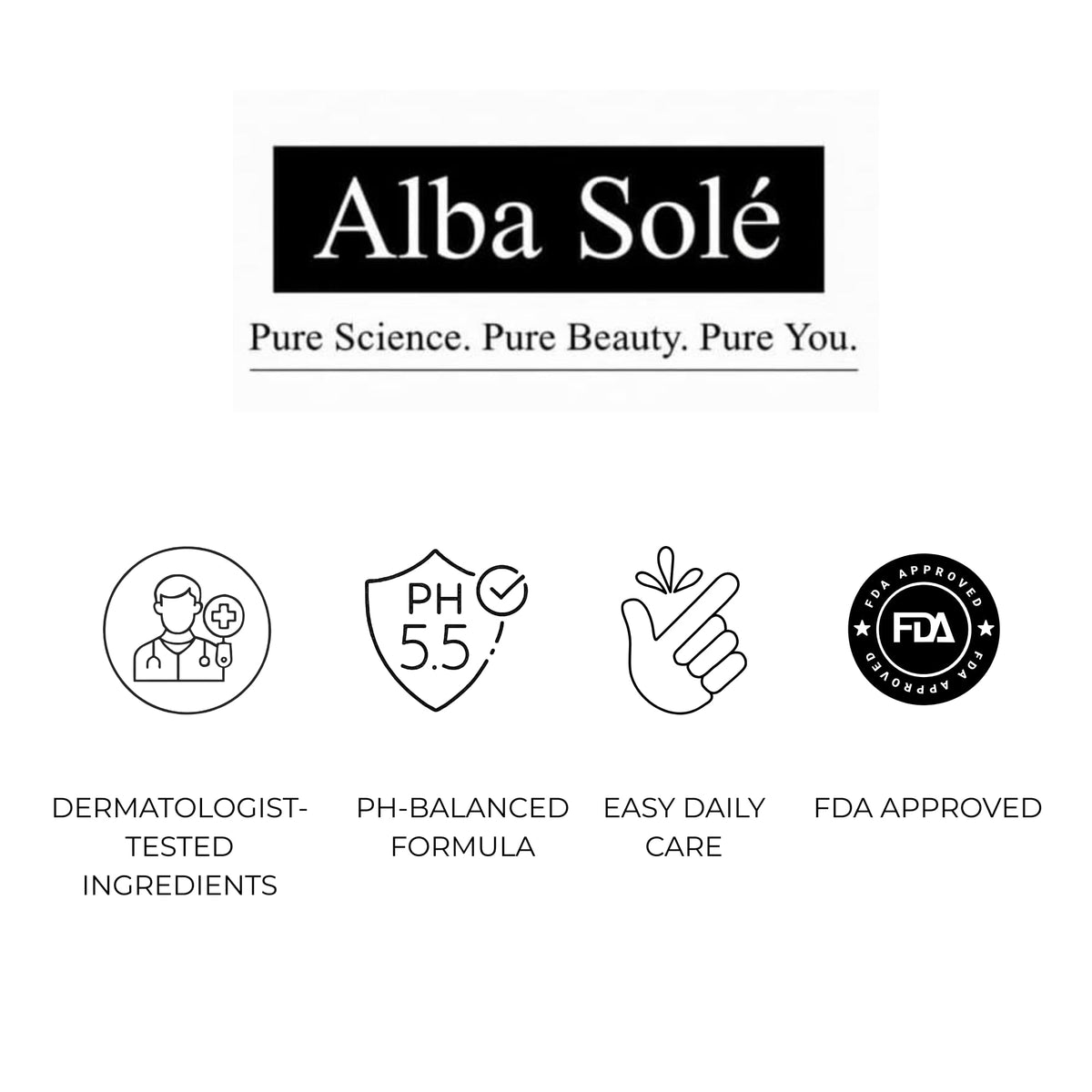 supplement products​Alba Solé 5% Niacinamide Face Toner with Fermented Rice Water | pH 5.5 Balancing Toner | Hydrates, Refines Pores & Brightens for Glass Skin - JerryCherryUSA