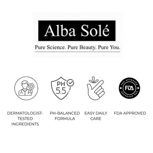 supplement products​Alba Solé 5% Niacinamide Face Toner with Fermented Rice Water | pH 5.5 Balancing Toner | Hydrates, Refines Pores & Brightens for Glass Skin - JerryCherryUSA