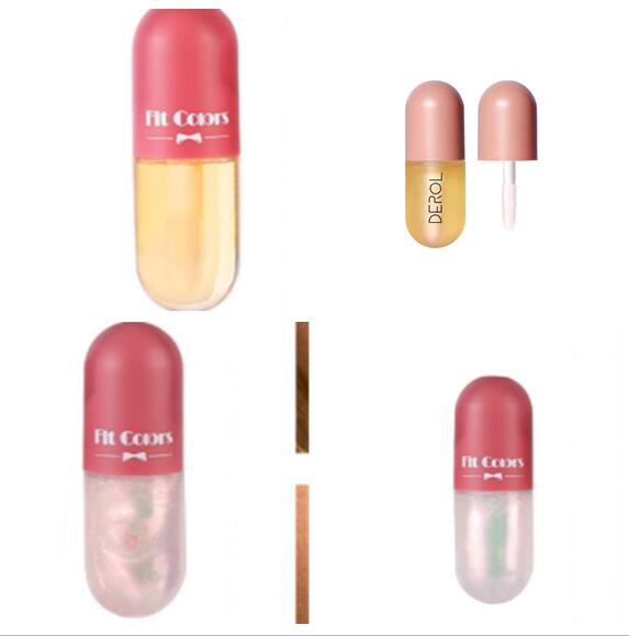 Day & Night Lip Plumper Oil - Instant Volume, Clear Gloss, Nourishing Repair 5.5ml