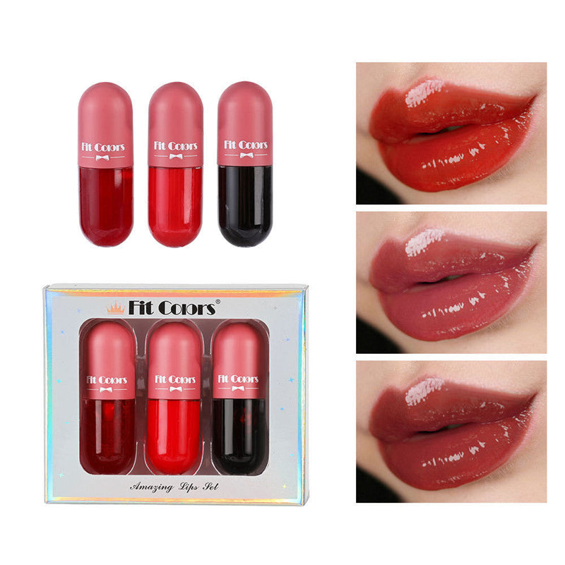 Day & Night Lip Plumper Oil - Instant Volume, Clear Gloss, Nourishing Repair 5.5ml