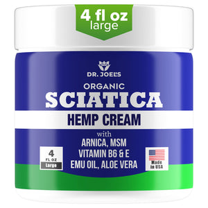 Sciatica Cream - Premium Sciatica Cream - Fast Absorption & Maximum Relief - 4 oz Large Value Pack - Made in The USA Dr. JOEL'SBuy Supplements Australia