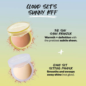 Kosas Sun Show Glowy Warmth Baked Bronzer - Contouring Powder for Cheekbones, Nose & Jawline - Enriched with Concentrated Fatty Acids - Talc-Free, Vegan & Hypoallergenic - Waves KosasBuy Supplements Australia