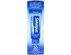 Salonpas Deep Relieving Gel - 2.75 oz, Pack of 2 SalonpasBuy Supplements Australia