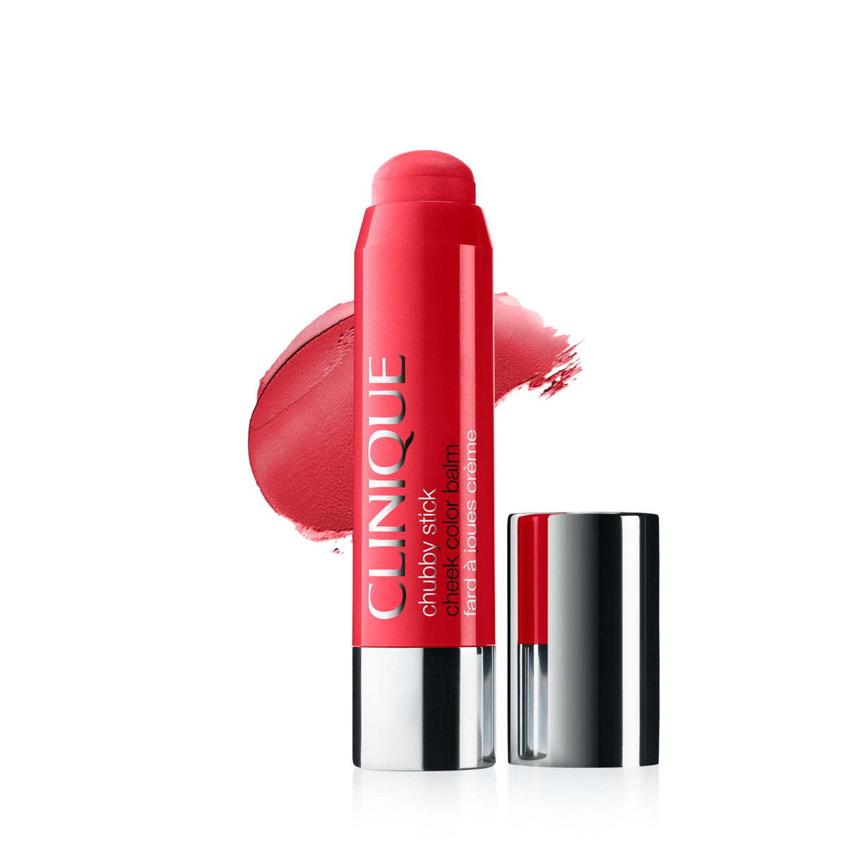 supplement products​Clinique Chubby Cream Blush Stick Cheek Colour Balm | Blush For Cheeks | Long Lasting + Buildable | Create A Healthy Looking Glow | Perfect For Travel, Ramp'd Up Rouge - JerryCherryUSA