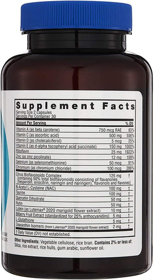 Twinlab Ocuguard Plus - Eye Supplement with Zinc, Vitamin A, C & D - 60 Veggie Capsules TwinlabBuy Supplements Australia