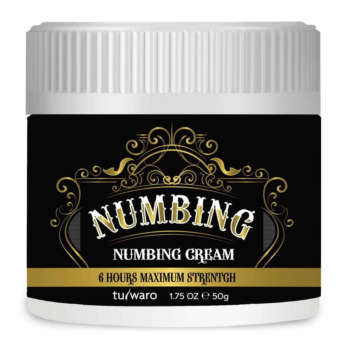 tuiwaro Numbing Cream Extra Strength: Relief Long Lasting & Fast-Absorbing with Emu Oil and Arnica - Non-Greasy 50 mL