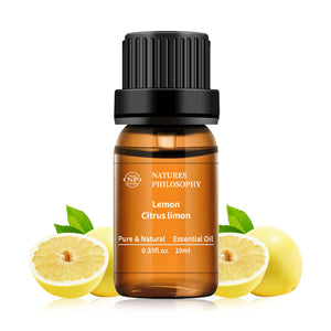 Lemon Essential Oil,100% Pure Organic Essential Oils for Aromatherapy, Diffuser, Massage, Soap Making