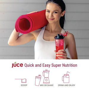 Terra Kai Organics JUCE Reds Organic Superfood Powder - Garden Berry Flavor | Fruit & Veggie Powder for Everyone w/64 Immune Boosting Superfood Plus Probiotics for Gut Health | 20 Servings (230g) Terra Kai OrganicsBuy Supplements Australia