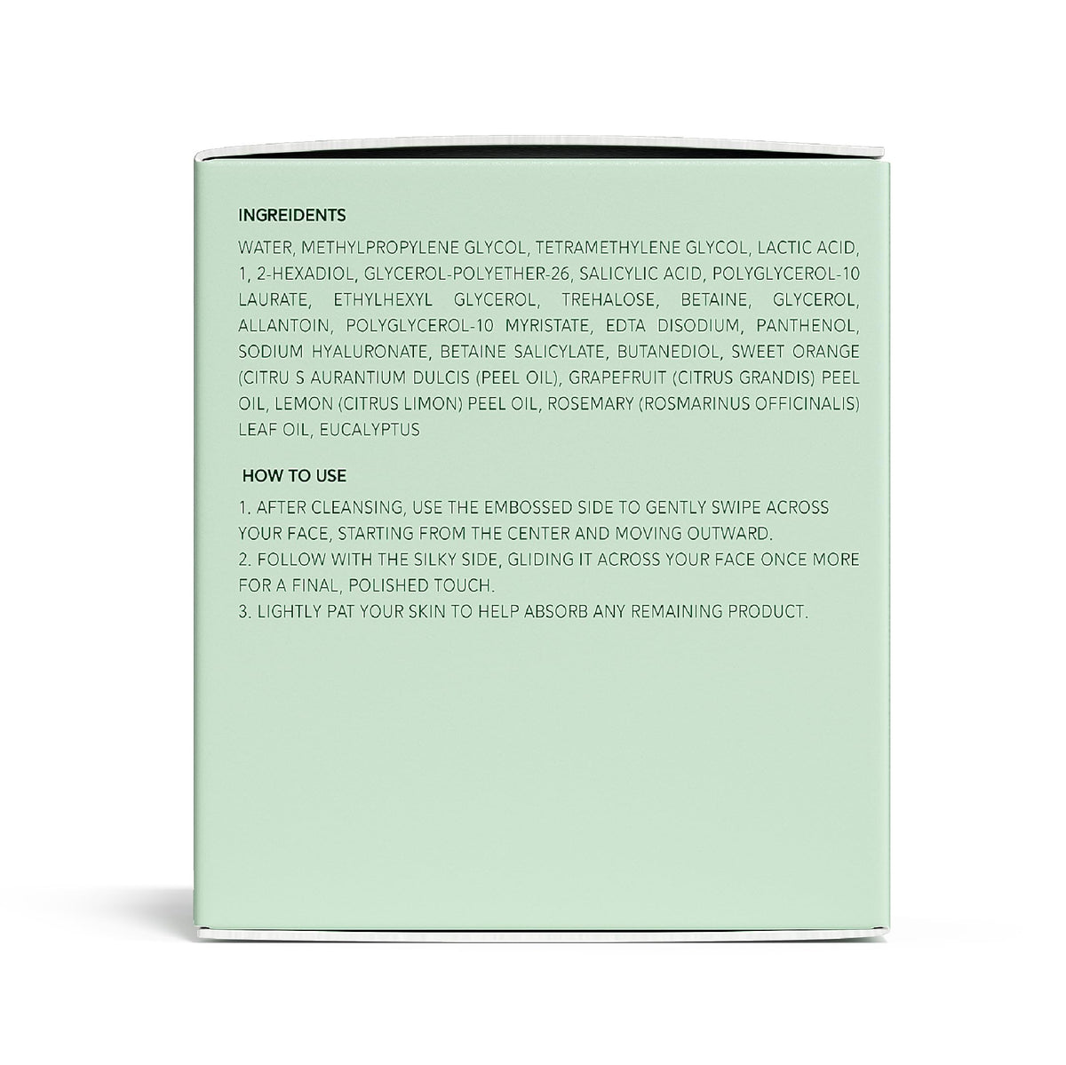 QUIA Toner Pads - AHA/BHA Dual-Action Exfoliate and Hydrate All in One - Soothing Formula for Sensitive Skin - Reduces Blackheads and Blemishes