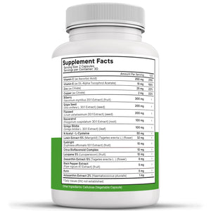 NEW AGE AREDS 2 Eye Vitamins - Lutein, Zeaxanthin, Bilberry, Astaxanthin Mineral Vision Supplement - 180 Count NEW AGEBuy Supplements Australia