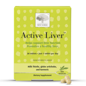 NEW NORDIC Active Liver 30-Day Supply, Daily Liver Supplement, Milk Thistle, Artichoke & Turmeric, 30 Tablets (Pack of 1) NEW NORDICBuy Supplements Australia