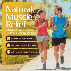 Caleb Treeze Old Amish Muscle Tonic 8 fl oz, Leg & Foot Cramps Relief, Restless Legs, Muscle Cramps & Spasm Relief - Pack of 6 Caleb TreezeBuy Supplements Australia