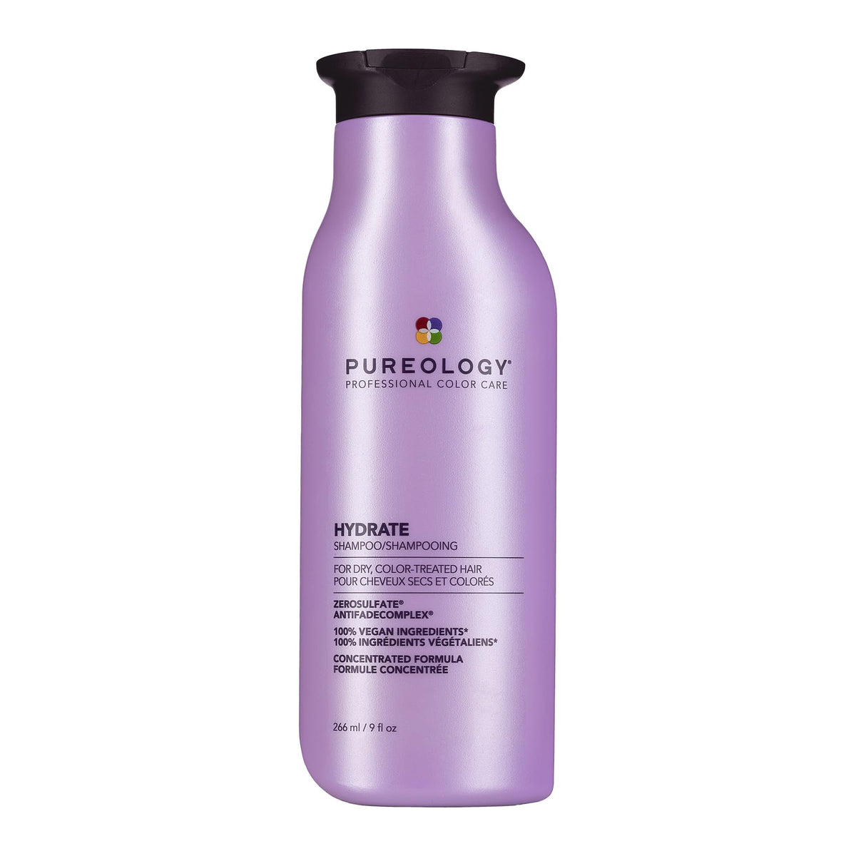 Pureology Hydrate Shampoo - For Dry or Color Treated Hair, Moisturizing Shampoo For Hydration & Softness, Protects Color Vibrancy
