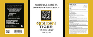 Golden Tiger Pain Relief Cream1 Gallon Golden TigerBuy Supplements Australia
